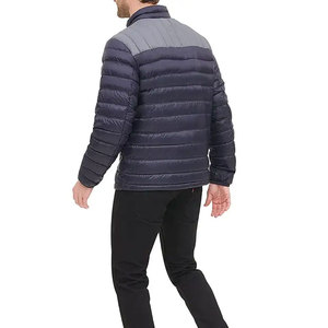 Blouson matelassé camouflage pour homme, col montant, fermeture éclair, design rembourré, chaud, style extérieur, rembourrage en polyester, style décontracté hiver - Product Image 2
