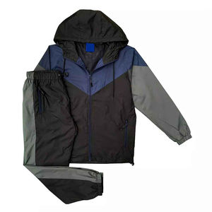 Ravida Sports – Sweat à capuche léger et respirant pour homme, motif léopard, patchwork, coupe oversize, ourlet fendu, idéal pour l'été, avec logo personnalisé - Product Image 3