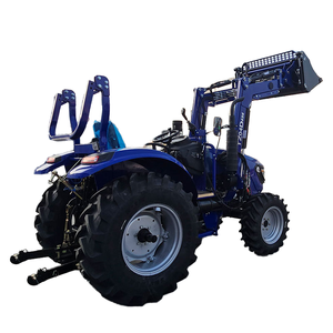 รถแทรกเตอร์ขับเคลื่อน50HP 40HP แบบกะทัดรัด PTO สำหรับสวนผลไม้เพื่อการเกษตรการเพาะปลูกในฟาร์มขนาดเล็กพร้อมปั๊มเครื่องยนต์หลัก - Product Image 2