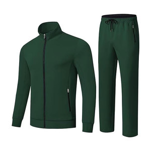 Men's Tracksuits 2 Piece Outfits Full Zip Sports Sweatsuit Jogging Suits Comfortable Casual Streetwear Athletic Hoodie <b>Joggers</b> - Product Image 1