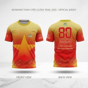 เสื้อวิ่งขายส่ง รับทำโลโก้ เสื้อยืดกีฬา แห้งเร็ว ระบายอากาศดี เหมาะสำหรับออกกำลังกาย - Product Image 4