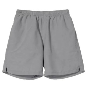 Pantalones cortos deportivos de color negro para hombre, pantalones cortos de verano personalizados de color sólido, pantalones cortos de baño de secado rápido para hombre - Product Image 4