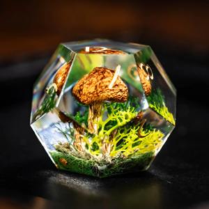 Dés en résine pour la logistique mondiale de la chaîne d'approvisionnement, dés polyédriques en résine pour le jeu de rôle professionnel sur table, accessoires de jeu en gros - Product Image 4