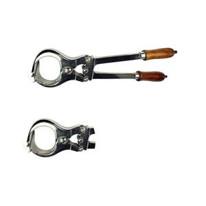 Pince de castration Burdizzo vétérinaire manuelle réutilisable en acier inoxydable allemand, outil de castration sans saignement certifié CE pour chevaux - Product Image 5