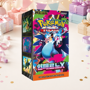 [M2] Inferno X Phantasmal Flames Korean TCG Booster Box Stampa a Colori Angoli Squadrati Confezione Blister Carta da Collezione - Product Image 1