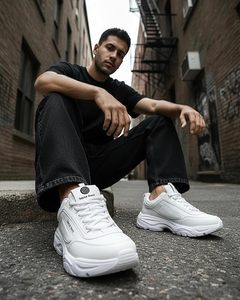 Zapatillas de cuero Campus Men OG-27 al por mayor, cómodas, ligeras, para correr, deportivas, informales, con diseño de lectura animal - Product Image 3