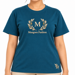 T-shirt court tricoté 100 % coton décontracté, respirant, écologique, anti-plis, anti-rétrécissement, grande taille pour femme – Vente en gros depuis l'entrepôt américain - Product Image 5