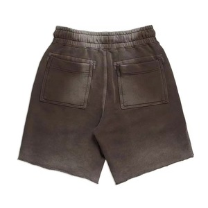 Shorts de sport décontractés pour hommes, respirants et à séchage rapide, en Spandex/Polyester, avec cordon de serrage, pour la course à pied et le basketball - Product Image 2