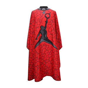 Capa de Peluquería con Estampado de Michael Jordan, Poliéster Resistente, para Uso en Salón y Barbería, Cierre Ajustable en el Cuello - Product Image 3