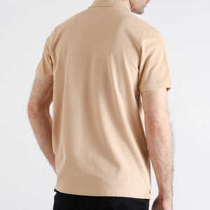 Camisas Casuales para Hombre, Nuevo Diseño, Logotipo Personalizado, Color Sólido, Transpirables, de Secado Rápido, Estilo Gótico, con Bolsillo - Product Image 3