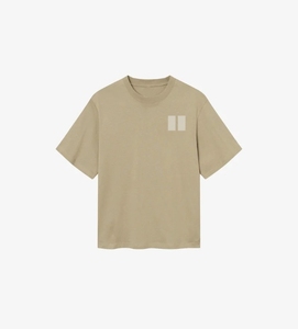 Camiseta de Algodón para Mujer, Talla Grande, Corte Regular, Cuello Redondo, Manga Corta, Color Sólido, Transpirable, Tejido de Punto, Informal, para Primavera/Verano - Product Image 2