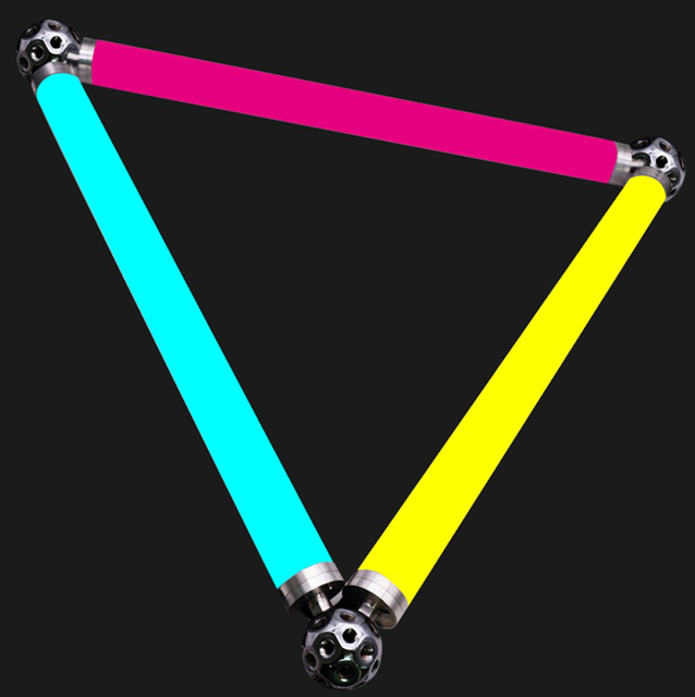 High Quality 24V 144LEDs 360 Degree pixel RGB Led Tube for Decorative LED Strip Light Street Lights Club Lights