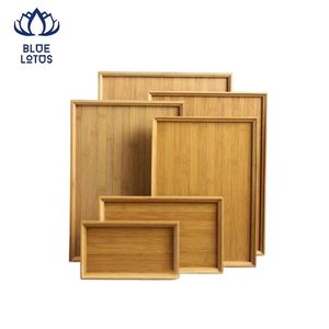 Plateau de service en bois écologique haut de gamme disponible – Planche de rangement moderne et tendance pour le thé – Prix de gros pour l'exportation - Product Image 1