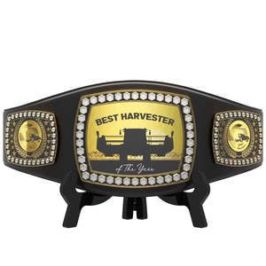 Cinturón de Campeonato al por Mayor, NUEVO Cinturón de Campeonato Mundial de Lucha Libre Ronpex International de Cuero y Latón/Zinc Personalizable - Product Image 2