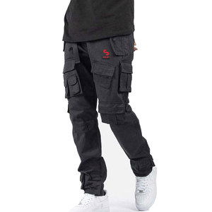 Pantalones Cargo para Hombre, Diseño Resistente para Exteriores, Tela de Fácil Cuidado, Múltiples Bolsillos Funcionales, Apariencia Elegante - Product Image 6