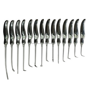 Kit de 14 instruments de chirurgie plastique pour lifting des sourcils endoscopique, désection et élévations, instruments manuels en acier inoxydable pour microchirurgie ORL, certifié CE - Product Image 3