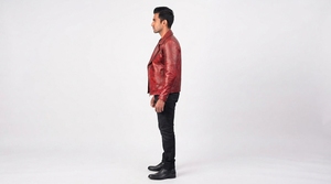 Veste pour homme inspirée des motards modernes, décontractée, à fermeture éclair, manches longues, tailles et designs personnalisés - Product Image 4