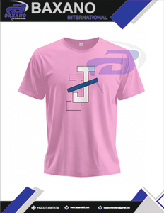 Camiseta con cuello en contraste rosa estampada de la hermandad Jack And Jill Of America, 100% algodón, estilo urbano, camiseta de la hermandad JAJOA - Product Image 4