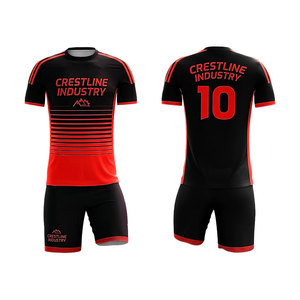 Ensemble de maillots de football personnalisés, uniforme de football respirant, vêtements de sport d'entraînement haute performance, kit d'équipe de football - Product Image 6