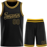 Maillot et short de basket-ball personnalisés pour hommes et jeunes, uniforme avec nom et numéro brodés ou imprimés, vêtements de sport