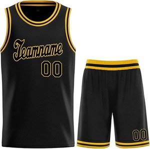 Maillot et short de basket-ball personnalisés pour hommes et jeunes, uniforme avec nom et numéro brodés ou imprimés, vêtements de sport - Product Image 5