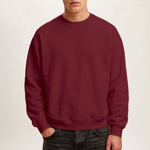 Sudadera de cuello alto personalizada para hombre, de algodón y forro polar, corte holgado, estilo casual, ropa urbana, fabricante mayorista de ropa - Product Image 2