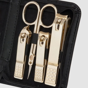 Manufacturer Custom Branded Manicure <b>Kit</b> Stainless Steel <b>Nail</b> Clippers and Grooming Tools Professional Travel <b>Nail</b> Care <b>Kit</b> - Product Image 3