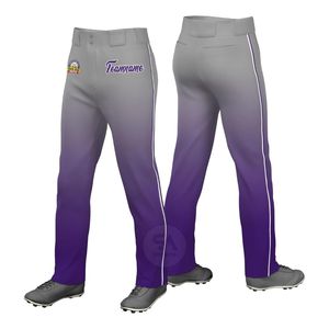 Professional Breathable Gradient Baseball Performance Pants with Lightweight Stretch Athletic Comfort - Product Image 2
