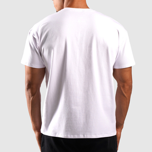 Crewneck Dtg Printed <b>Mens</b> Graphic <b>High</b> Quality Bulk <b>Tshirts</b> Blank Custom Oversized Essential <b>Tshirt</b> - Product Image 4