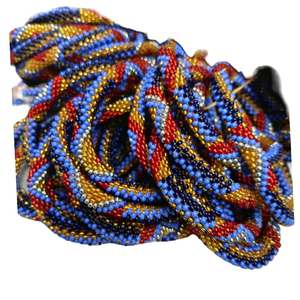 Multicolored Snake Pattern Fashion <b>Beads</b> Bracelets-Gift - Product Image 3