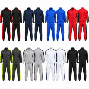 Conjunto de Chaqueta y Pantalones Deportivos Ligeros Sublimados Personalizados para Atletismo, Traje de Calentamiento para Equipos, Ropa Deportiva OEM ODM - Product Image 2