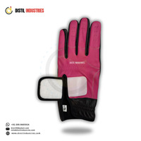 Guantes de Golf Ligeros de Cuero Genuino con Correa de Muñeca Ajustable para Uso Profesional y Práctica Diaria al Aire Libre