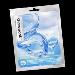 Masque à l'acide hyaluronique GLOWPOOL, K-Beauty coréen, masque hydratant en hydrogel Glowful 8, fabriqué en Corée - Product Image 6