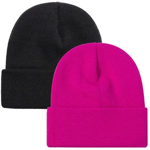 Bonnet en acrylique personnalisé unisexe, tricoté pour l'hiver, avec logo jacquard brodé, style streetwear, bonnet tendance tricoté à la machine - Product Image 5