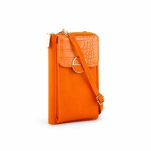 Sac isotherme pochette décontractée orange modèle P97621 - Product Image 2