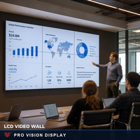 Écran d'affichage vidéo LCD mural, écran de jonction pour affichage numérique commercial destiné aux centres commerciaux et aux magasins de détail