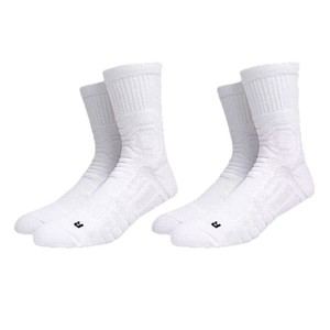 <b>Knee</b> <b>High</b> Thick Knitted Sporty <b>Socks</b> for Men Women Youth Adults-Spandex/Nylon/Cotton Towel Soled for Sports Yoga Cycling - Product Image 3