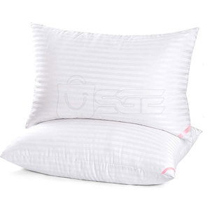 High Quality Modern Solid Neck Filled <b>Pillow</b> Organic Cotton Cover Eco-Friendly Durable Fabric Premium Filling for Home Hotel Use - Product Image 2