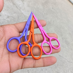 Ciseaux à broder miniatures à lame droite avec poignée en forme de cigogne, vente en gros d'usine, personnalisation OEM/ODM disponible pour les commandes en gros - Product Image 1