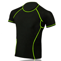 Nouveau style 2026 : Rashguard sur mesure de haute qualité pour hommes, avec logo personnalisé et protections intégrées
