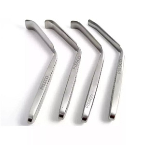 PISSCO Cloward Blade Retractor Set Cloward Type Spine Retractor Blade Set 4 PCS Spine Surgery Cloward Retractor <b>Instrument</b> Set - Product Image 1