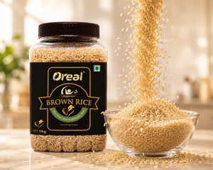 ข้าวกล้องโอเรียล ดรายซอฟท์ พรีเมี่ยม คุณภาพสูง 1 กก. เมล็ดกลาง ปี 2025 หัก 5% ผลิตในอินเดีย - Product Image 5