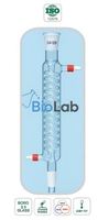 Condenseur en spirale en acier inoxydable Type-1 pour laboratoire, 150 mm, pour distillation et reflux, OEM BIOLAB, fabriqué en Inde, sans garantie