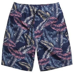 <b>Men's</b> Knitted Breathable Smart Casual Board Shorts Quick Dry Swim <b>Trunks</b> with Drawstring Closure - Product Image 1