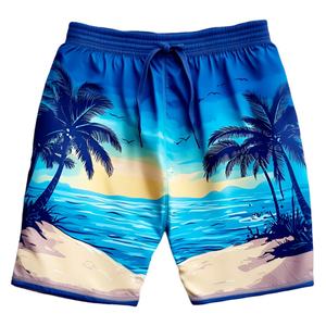 Shorts de basketball décontractés pour hommes, respirants, séchage rapide, écologiques, taille élastique, taille haute, personnalisables, en maille Spandex/Polyester, style urbain - Product Image 6