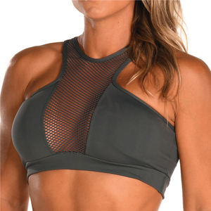 Nouveaux designs Soutien-gorge de sport sans couture à maintien moyen, dos nu, style crop top, pour femmes, vêtements, chemises, chemisiers et hauts - Product Image 2