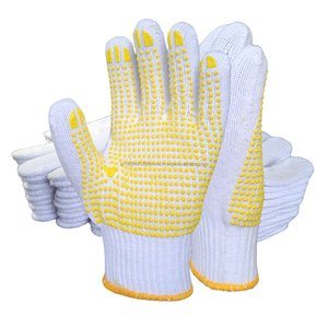 Guantes DE SEGURIDAD antiestáticos y antiimpactos de agarre mejorado con puntos de PVC antideslizantes para una cosecha segura de plantaciones agrícolas - Product Image 6