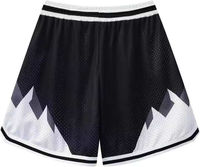 Nouveaux shorts de basketball pour hommes à séchage rapide, longs, avec poches zippées, en mesh, pour le sport, la gym et l'entraînement