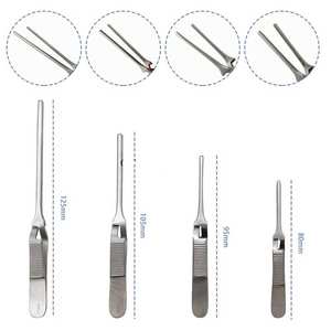 Clip vasculaire veineux en acier inoxydable à action croisée, instruments chirurgicaux cardiovasculaires, outil médical professionnel orthopédique pour - Product Image 6