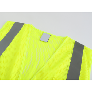 Chaleco de Seguridad ANSI Clase 2 de Buena Calidad y Durabilidad, Alta Visibilidad, Poliéster, LED Intermitente, Impermeable, Color/Logotipo Personalizado, Unisex para Adultos - Product Image 3